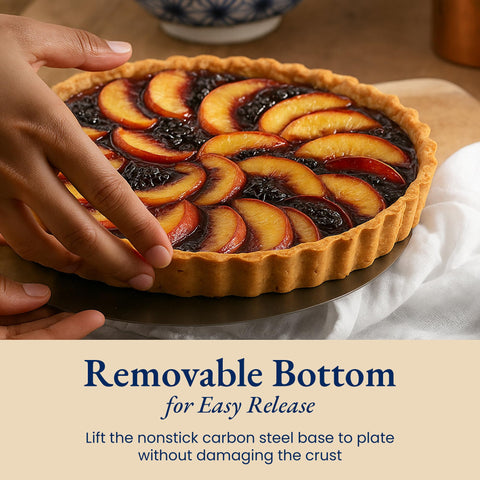 Patz&Patz PTFE-free nonstick finish and heat resistance guidance.