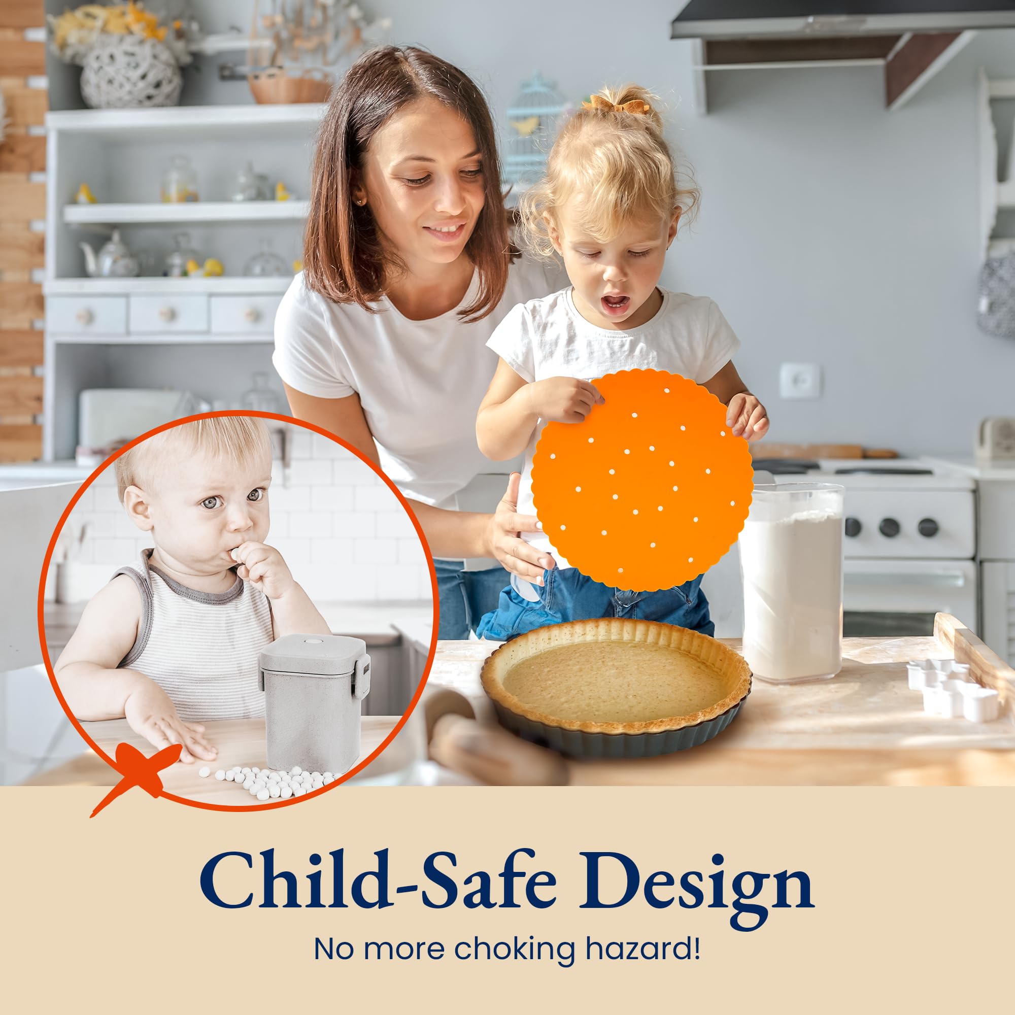 Patz&Patz carbon steel quiche pan with PFOA-free nonstick finish.