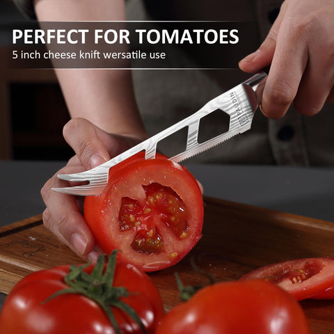 PAUDIN high-carbon steel blade delivers lasting sharpness for daily kitchen tasks