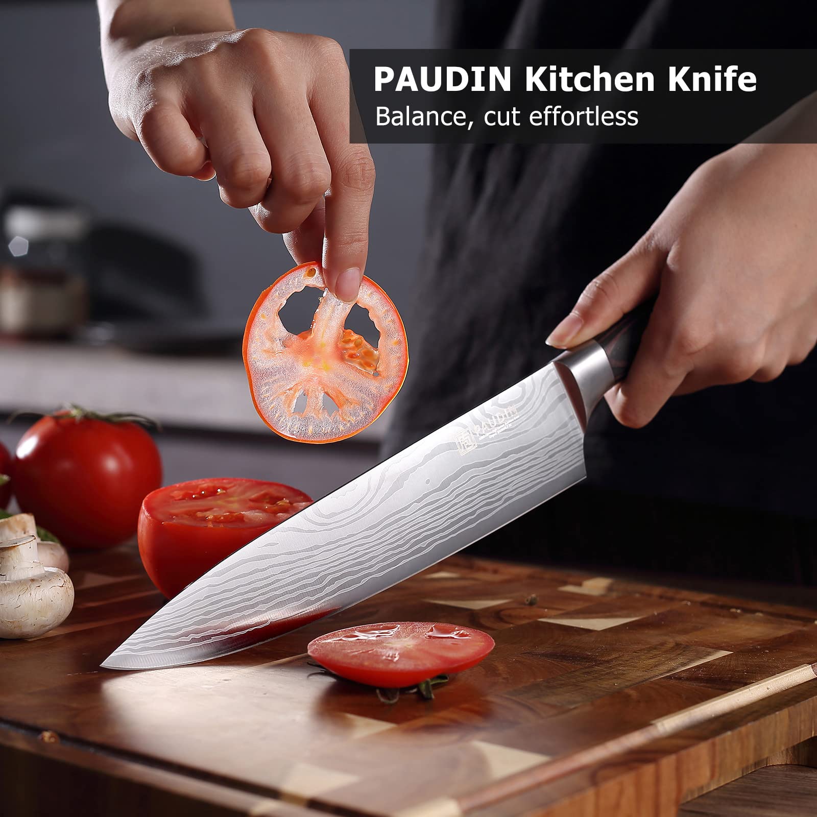 PAUDIN 8in knife gift box presentation ideal for gifting cooks