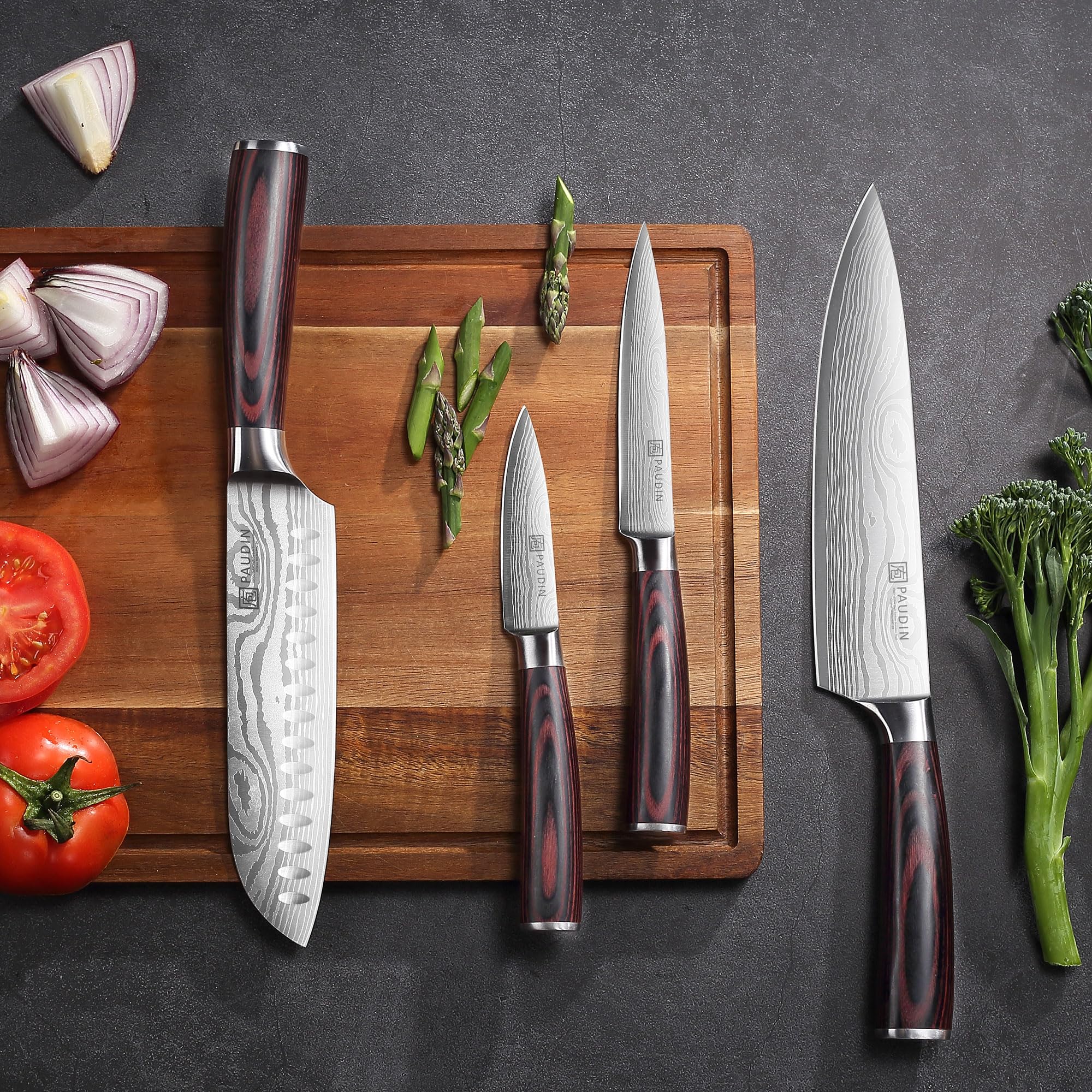 PAUDIN 5-inch utility knife versatile for small prep tasks