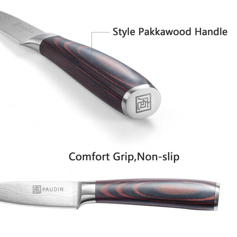 PAUDIN paring knife ready for kitchen prep setup