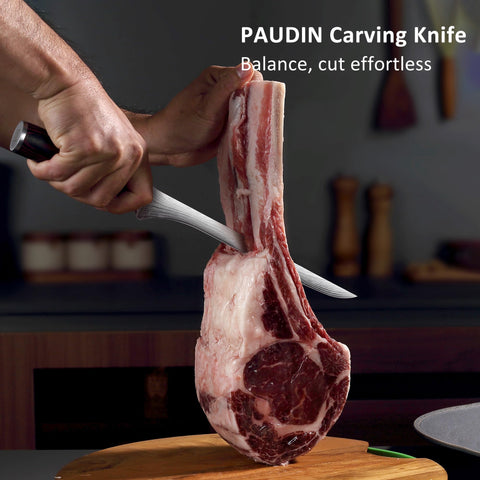 PAUDIN Spanish-style ham slicing knife elevates precision