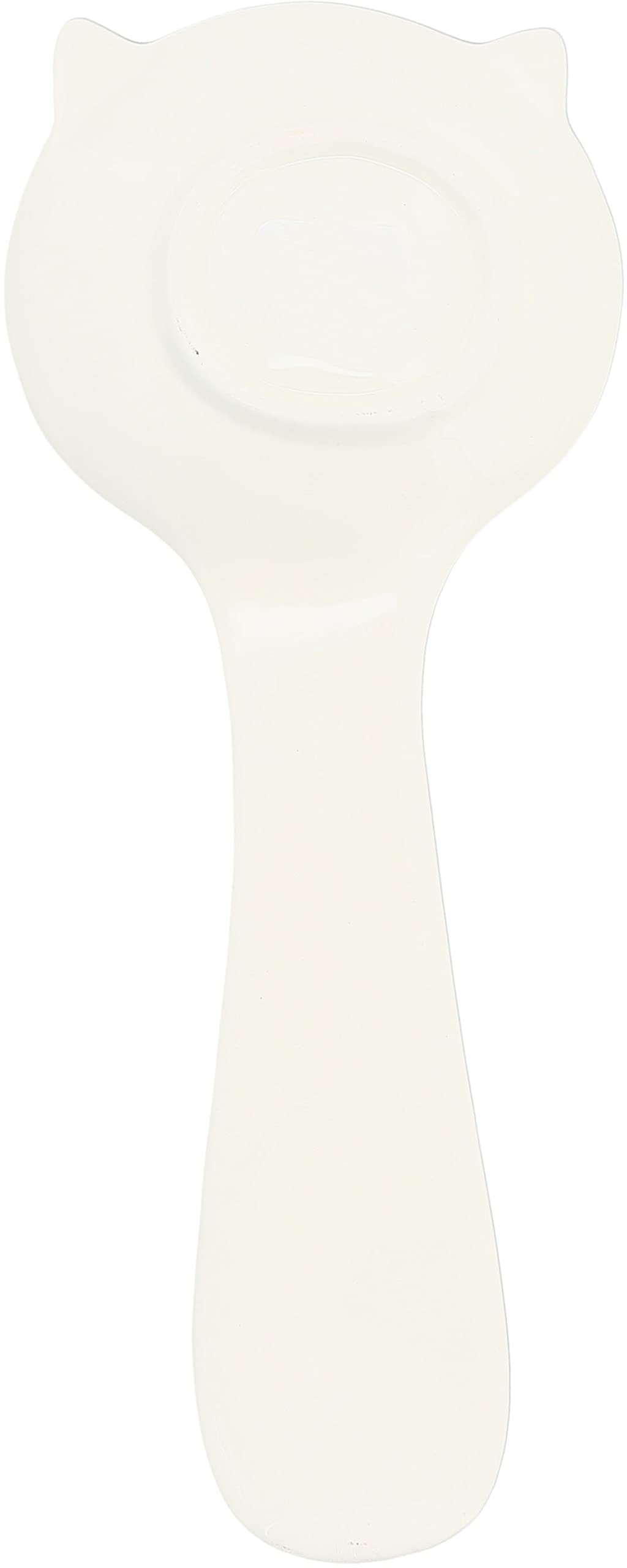 Pavilion Cat Licked the Spoon rest hand-painted face and ears adds whimsy to kitchen prep