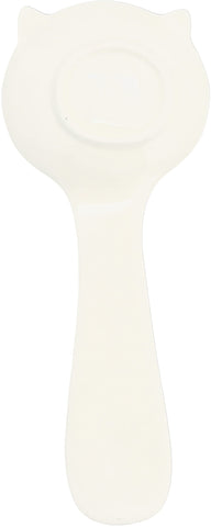Pavilion Cat Licked the Spoon rest hand-painted face and ears adds whimsy to kitchen prep