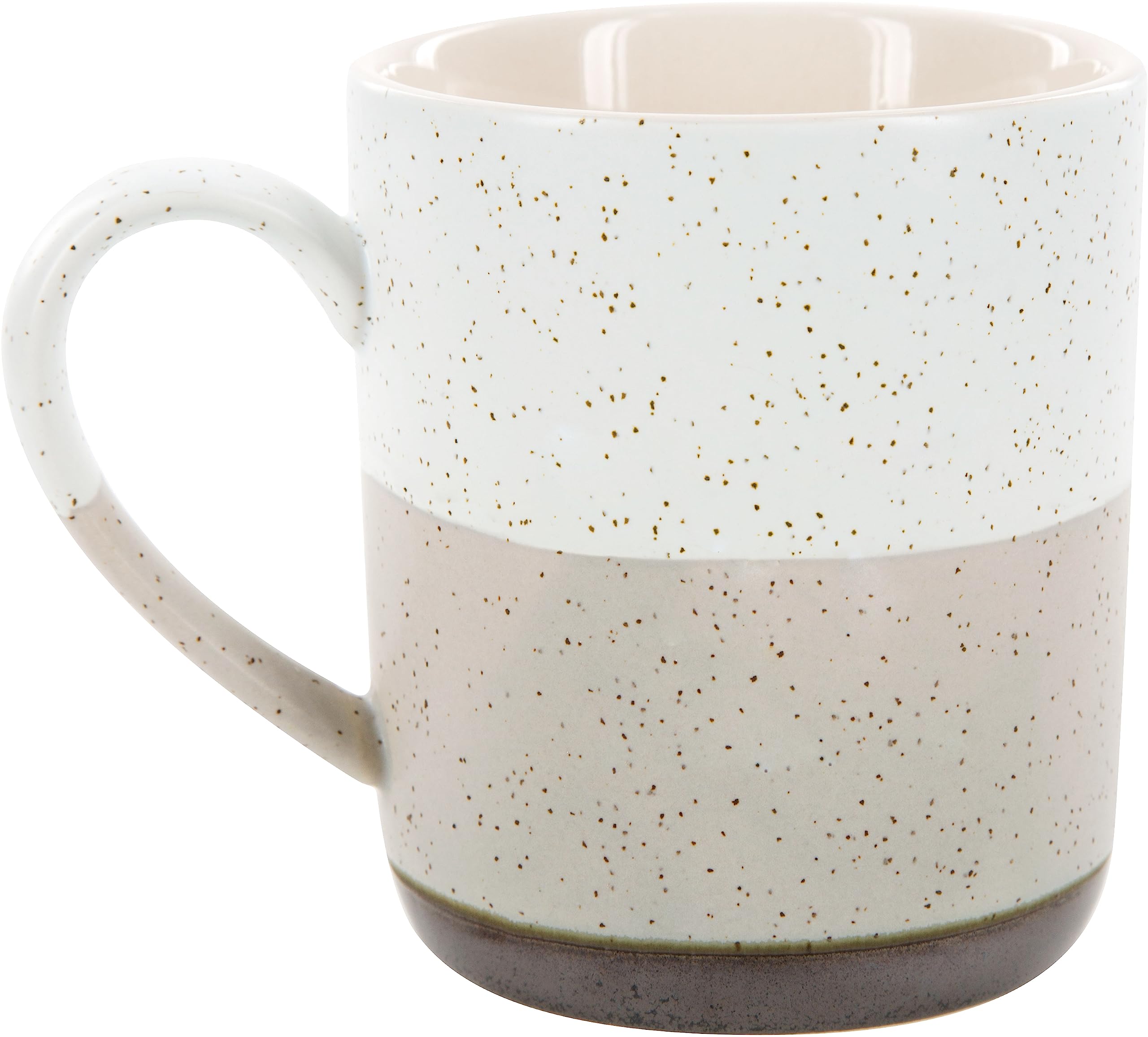 Pavilion Gift Company Retired To The Boat mug speckled glaze detail.