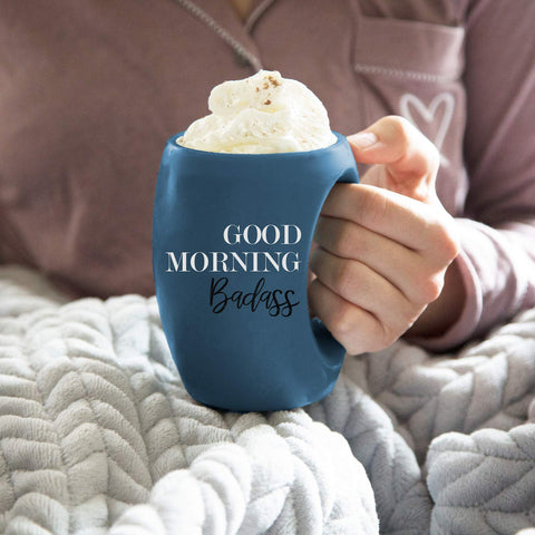 Pavilion hand-warming handle provides secure grip during hot beverages.