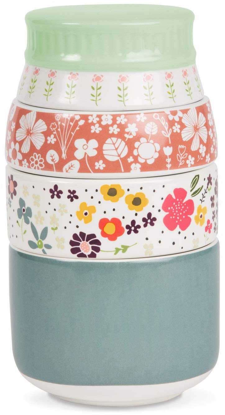 Dishwasher safe but handwashing helps preserve decals for longer life.