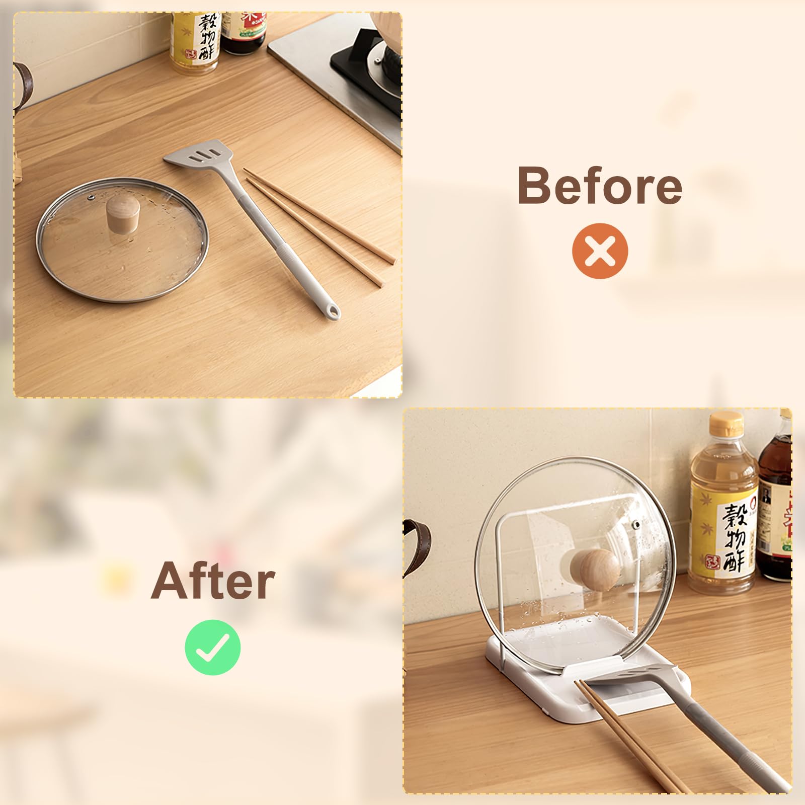 PAVSTINE wall-mount option frees counter space.