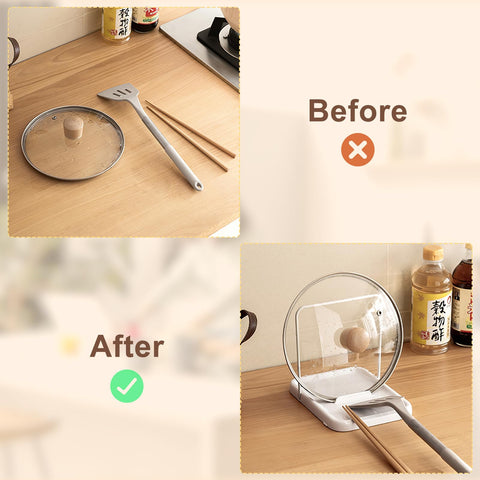 PAVSTINE wall-mount option frees counter space.