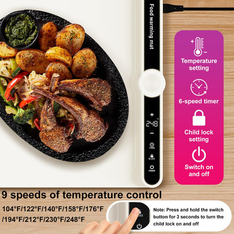 PAWCUB auto-off feature activates after 18 hours for safe use.