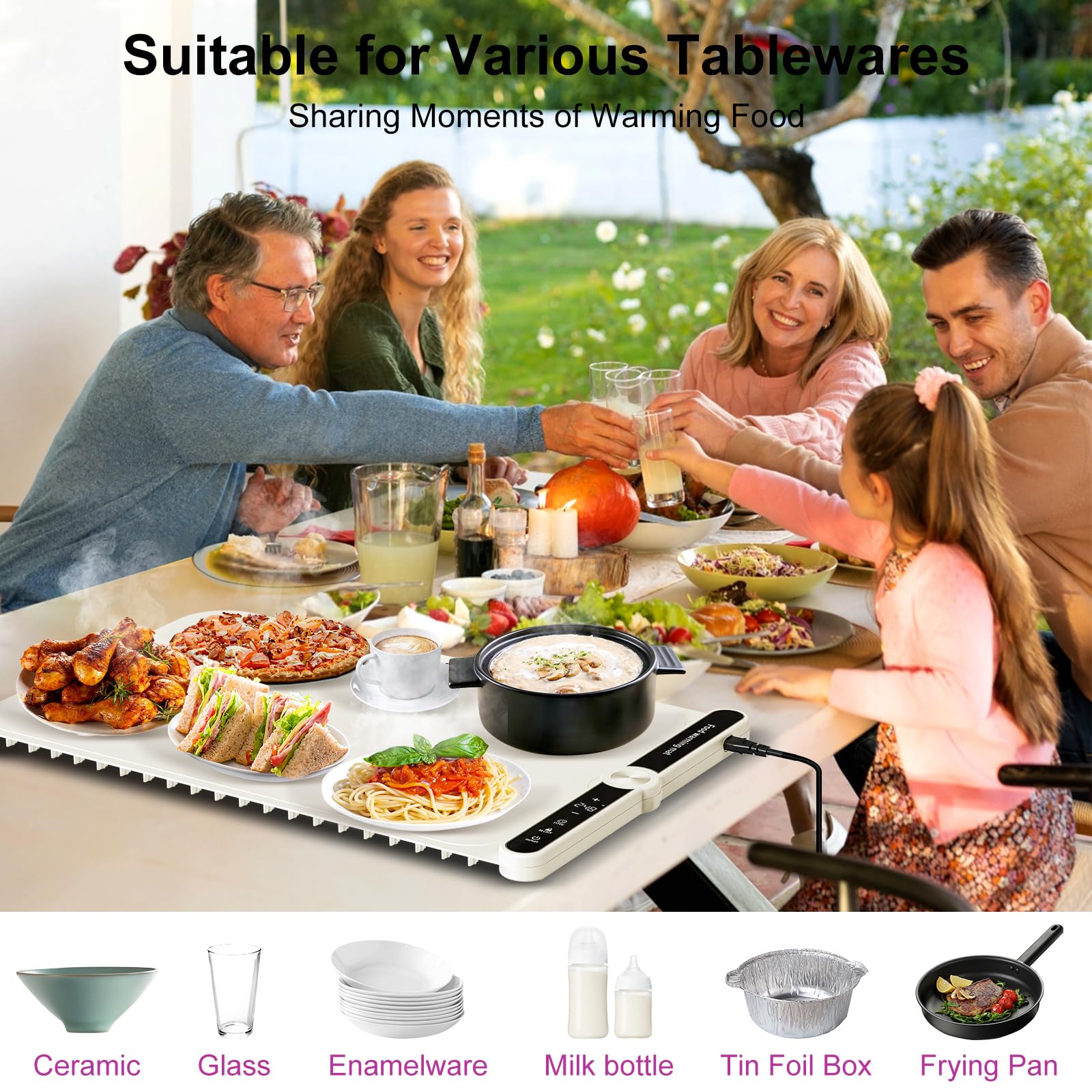 PAWCUB ideal for buffets and parties, keeping dishes ready to serve.