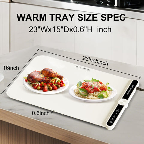 PAWCUB universal compatibility supports various tableware for different meals.