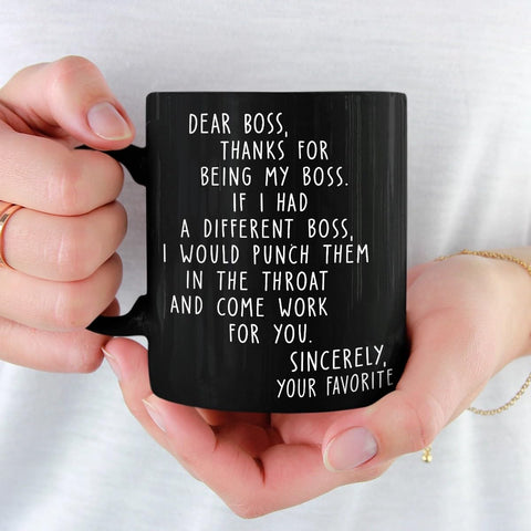 Pawfect House boss gift mug, ideal for Christmas, New Year, and milestones.