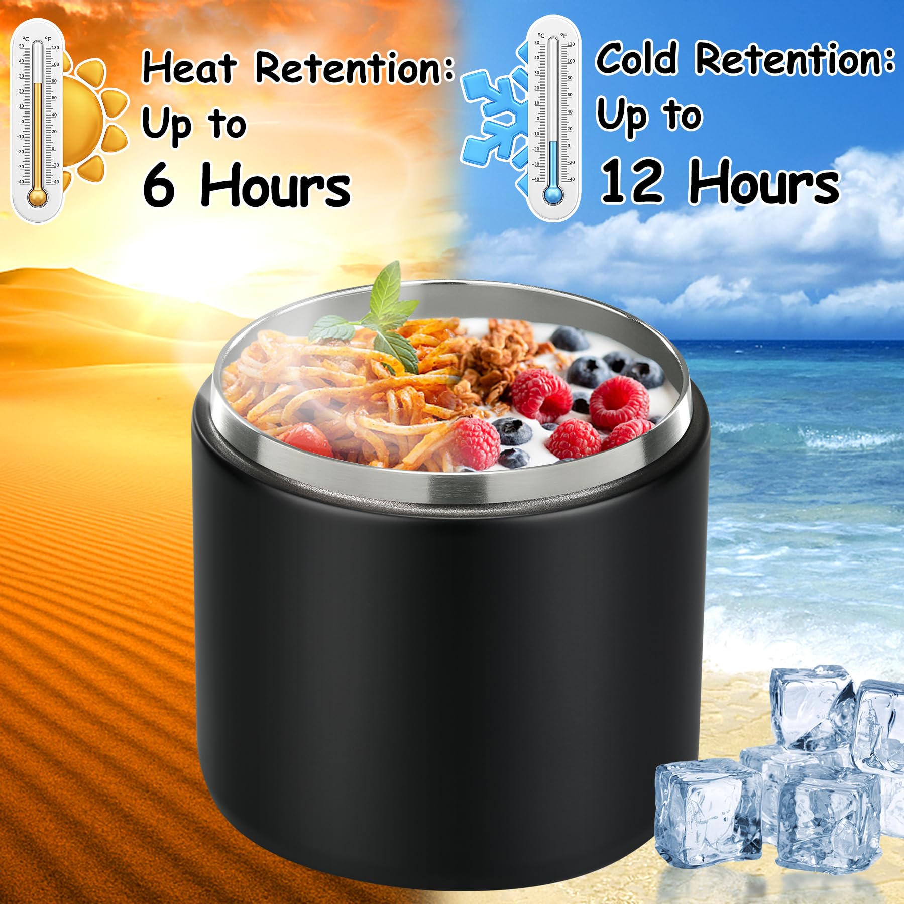 Pawtong 12oz capacity supports kid-sized portions and snacks.