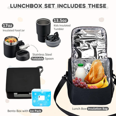 Pawtong 17oz insulated food jar preserves heat for soups and warm snacks