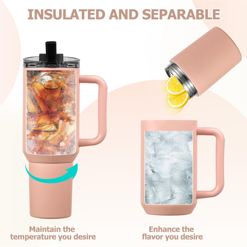 Pawtong 2-in-1 leakproof lid enables sipping or straw use for versatility.