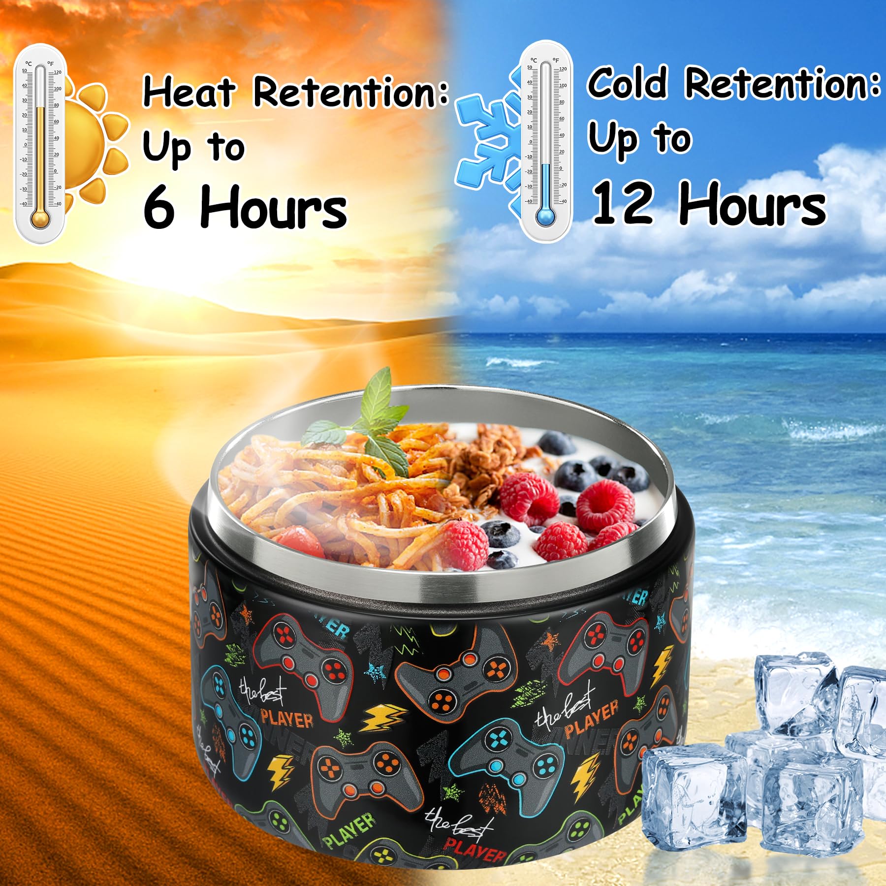 Pawtong compact design is perfect for kids' lunch and daily outings.