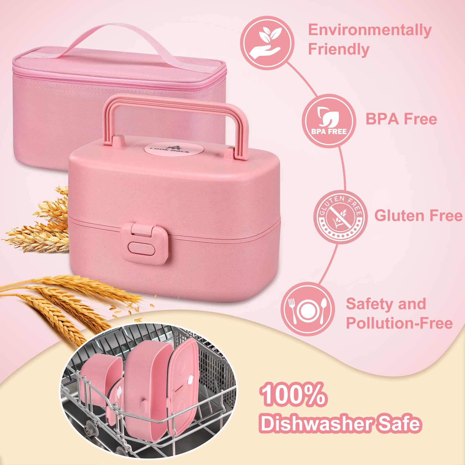 Pawtong insulated lunch bag maintains warmth during travel and outings.