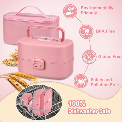 Pawtong insulated lunch bag maintains warmth during travel and outings.