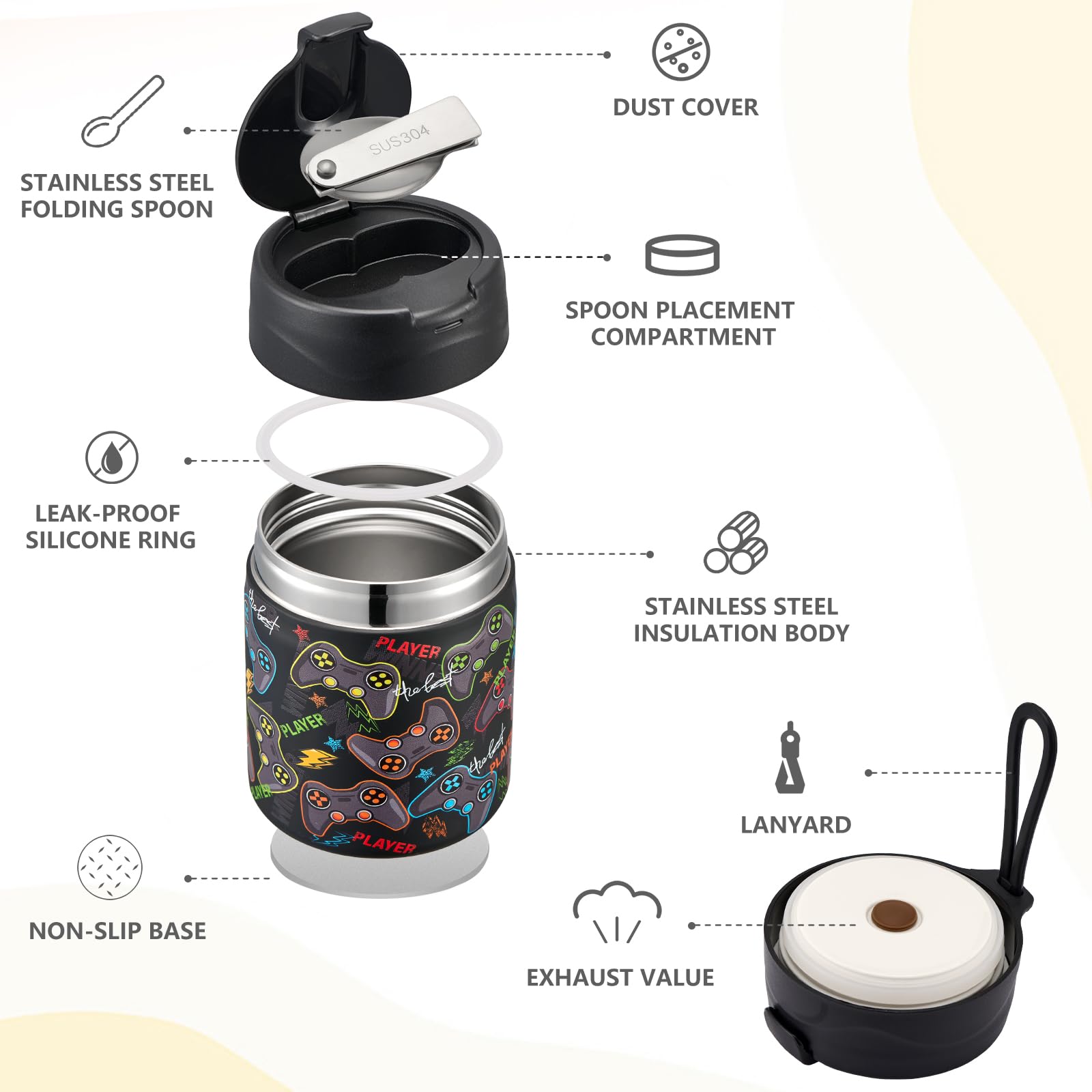 Pawtong leak-proof-lid demonstrates secure seal to prevent spills.