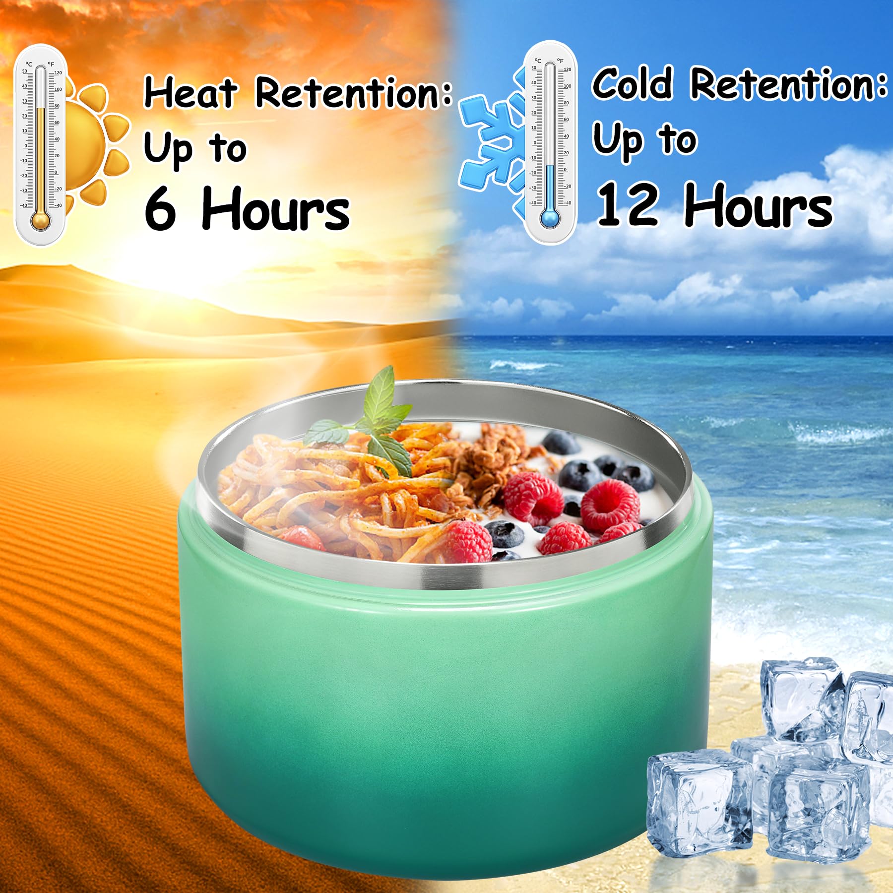 Pawtong leakproof food jar with silicone gasket prevents spills during travel.