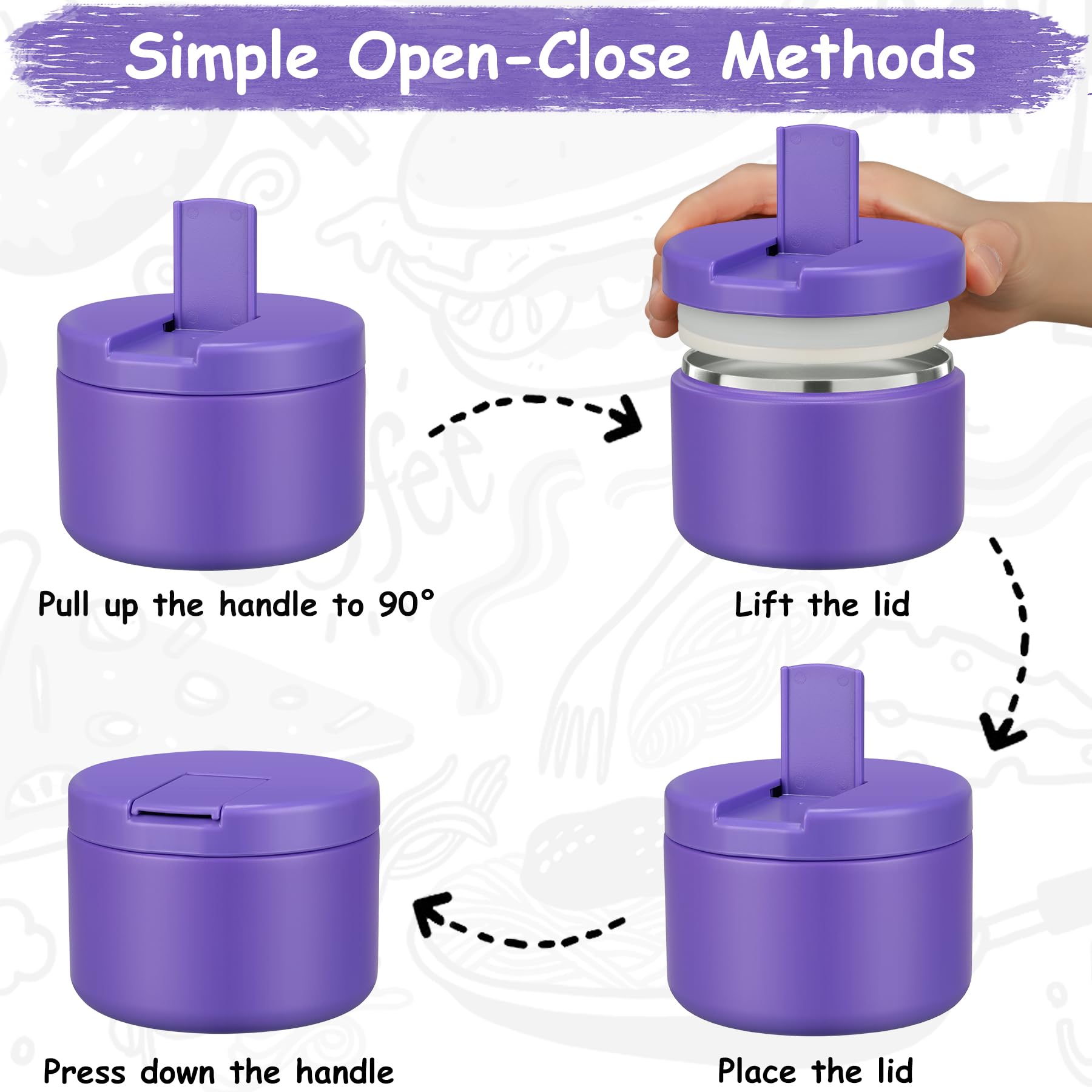 Pawtong wide-mouth thermos design enables easy filling and cleaning.