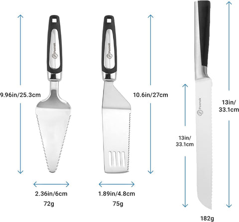 PAXNOK ergonomic handle design enhances grip during kitchen tasks