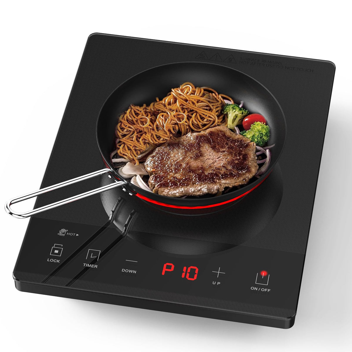 PAYISHO electric hot plate with slim profile for space saving in kitchens