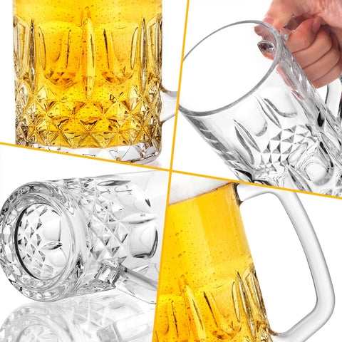 Paysky freezer-ready beer mugs preserve cold, enhancing refreshing sips from the first pour