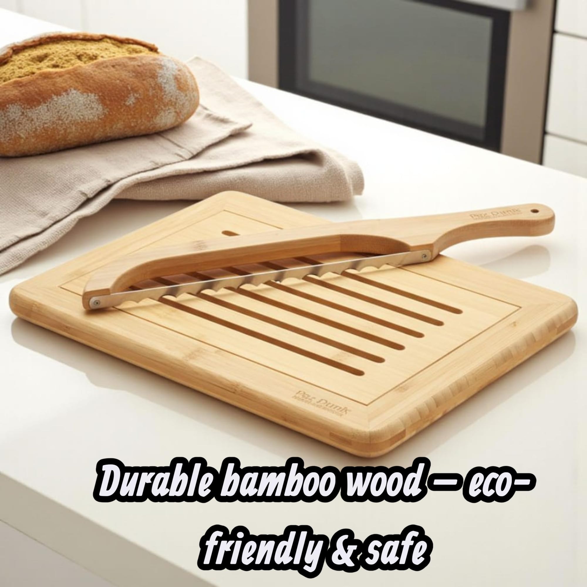 Paz Fumis bread serving board ideal for display and sharing.