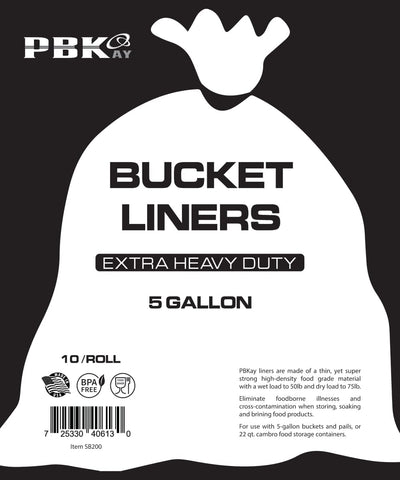PBKay food-grade BPA-free liner emphasizing safe, compliant food storage