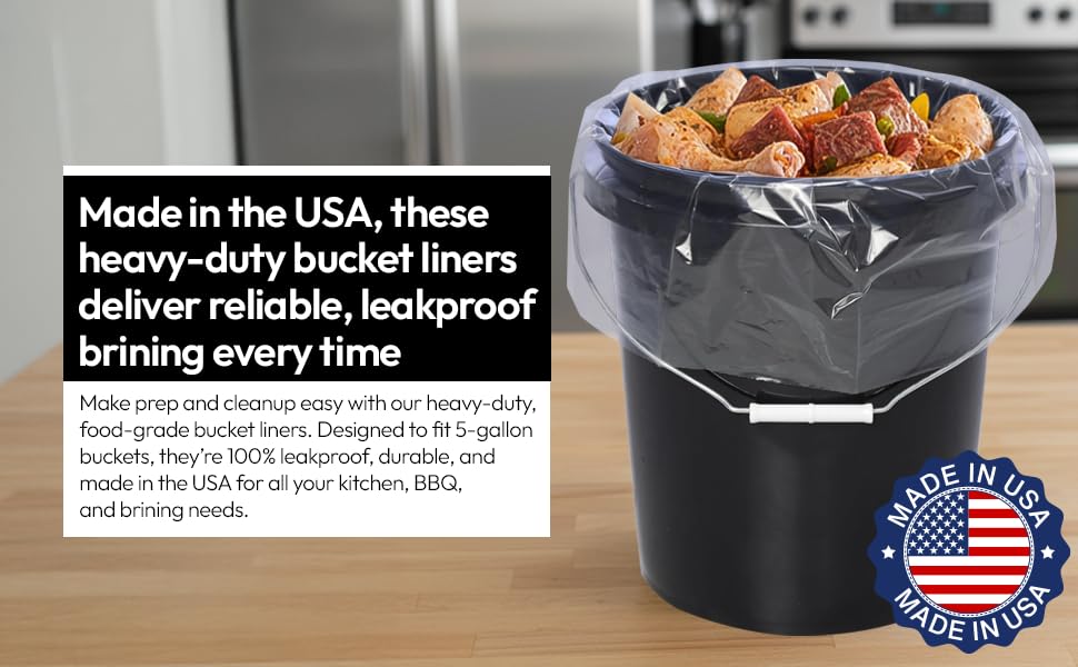 PBKay marinating bags fit large meat and seafood portions