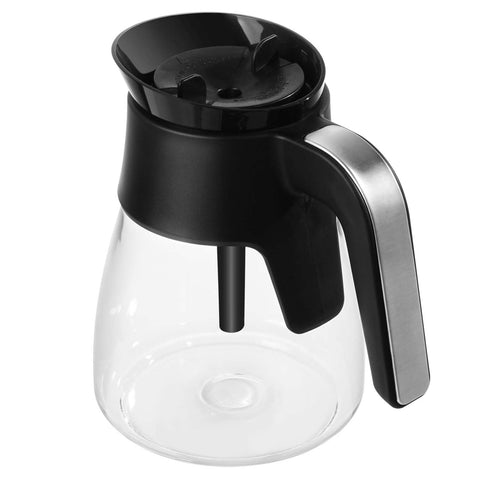 PCTTOIL 10-cup glass carafe with borosilicate glass for hot and cold coffee.