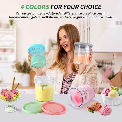 PCTTOIL deluxe lid color set showing four color lids for organization.