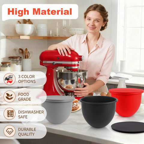 PCTTOIL durable food-safe liner withstands dishwasher and microwave use.