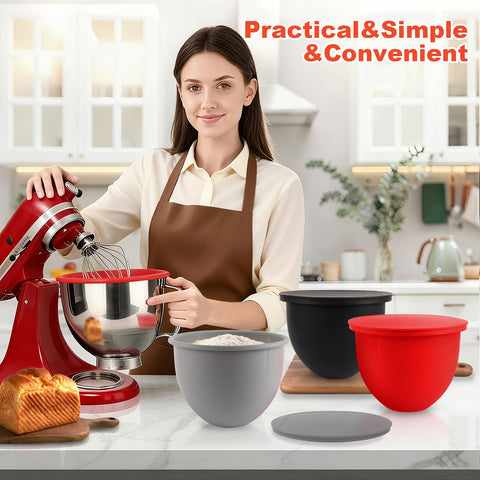 PCTTOIL KitchenAid liner supports versatile food prep tasks.