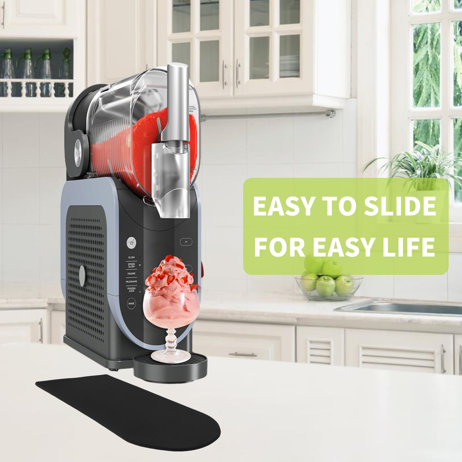 PCTTOIL sliding pad helps keep the Ninja FS301 steady during busy sessions.