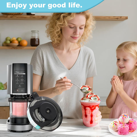 Pcttoil outer-bowl lid snaps on easily for frustration-free use.