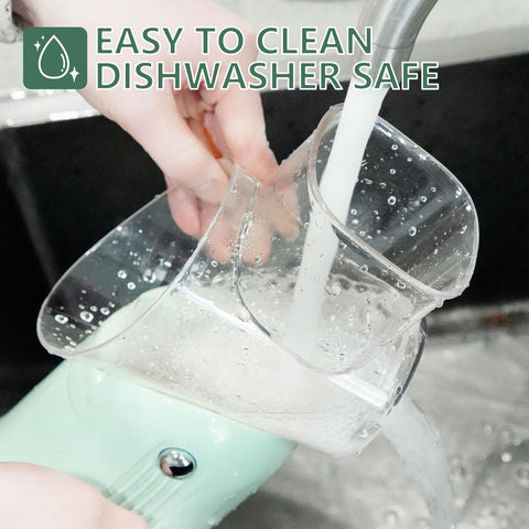 PDAENLKY rotary grater in use reduces prep time and keeps counter tidy