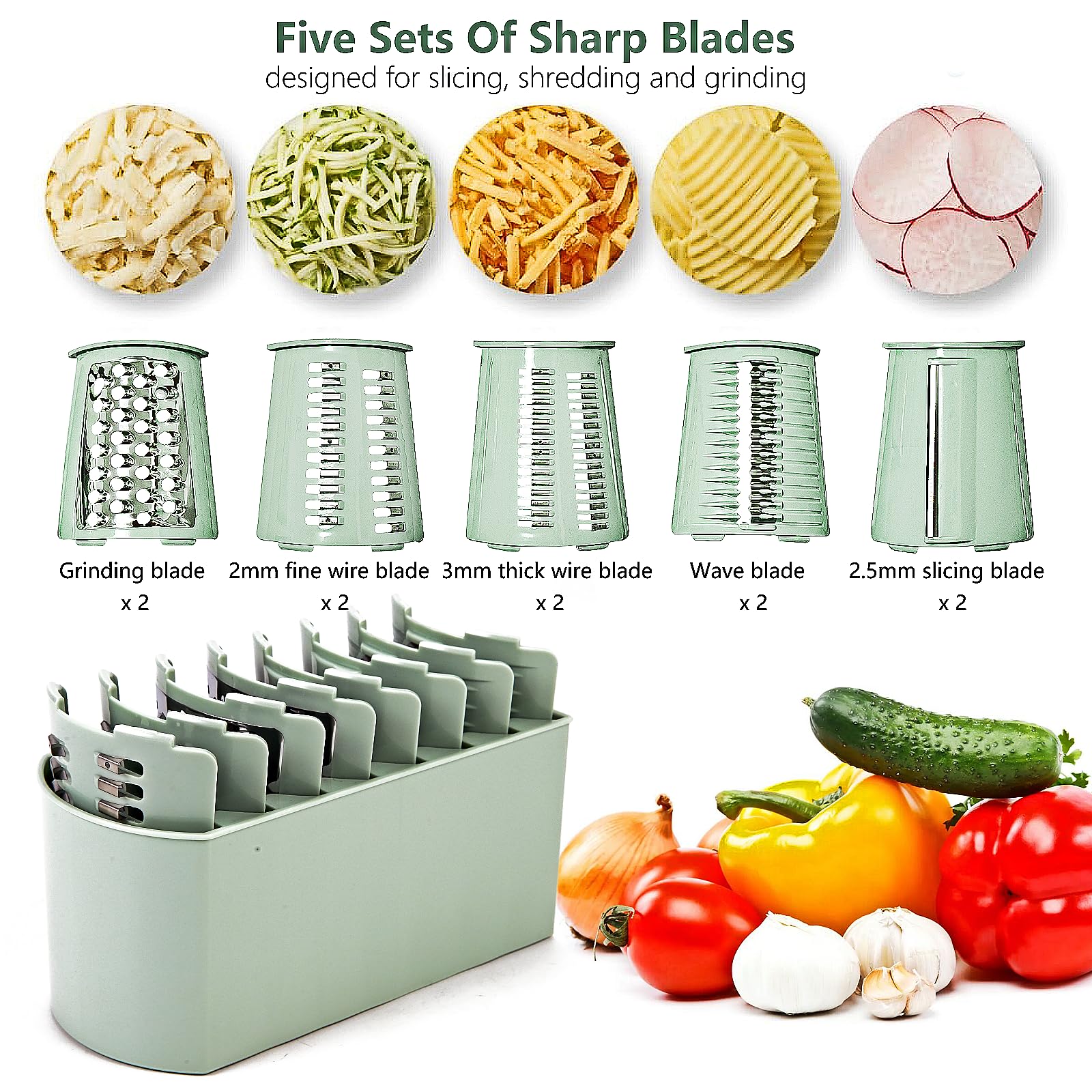 PDAENLKY rotary grater locked on bench ensures safe, hands-free operation