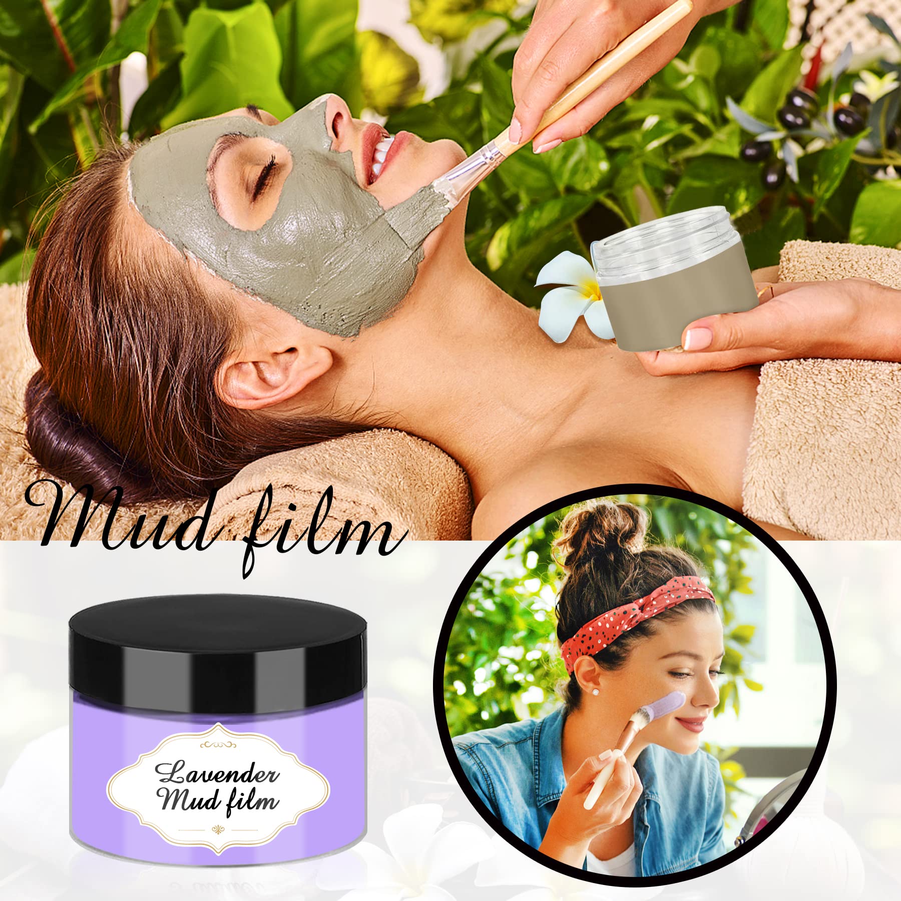 PeacePeo cosmetic storage jar in use for creams