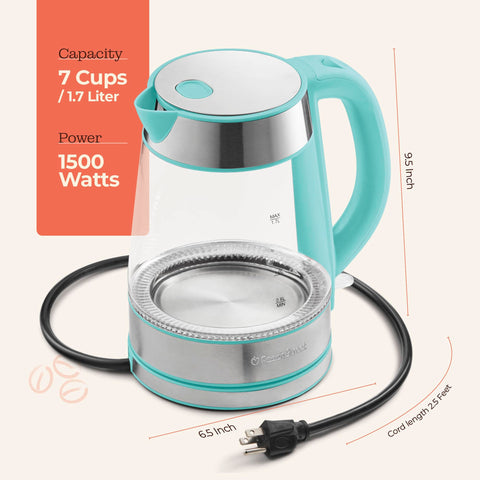 Peach Street Speed-Boil kettle mesh filter for simple tea bag use.