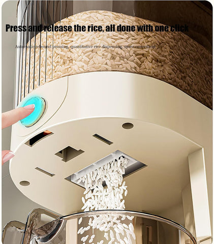 Peaoop large-capacity design stores bulk grains neatly