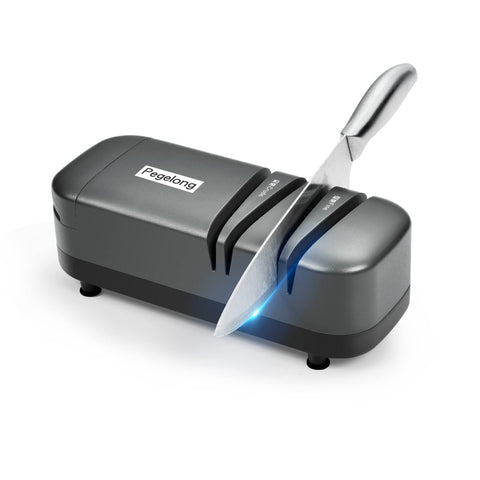 Pegelong S820 front view shows compact design for fast knife sharpening.