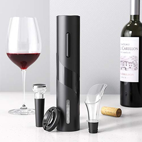 PEIPU battery-operated cork extraction happens in seconds for fast service.