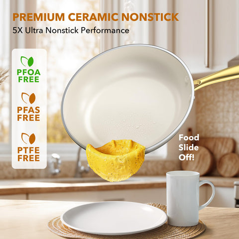 PekGema casserole pot with steamer for family size dishes.