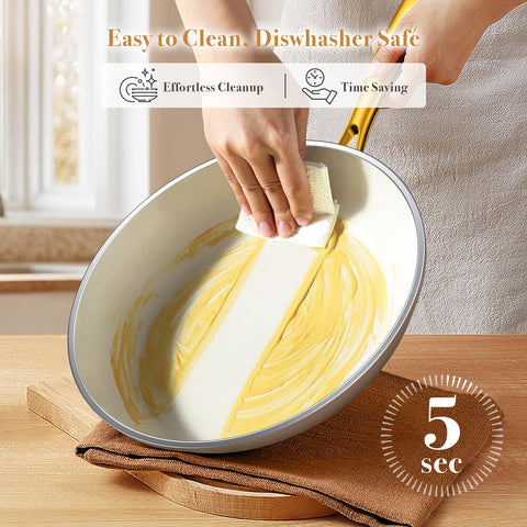 PekGema scrub sponges paired for fast cleanup after cooking.