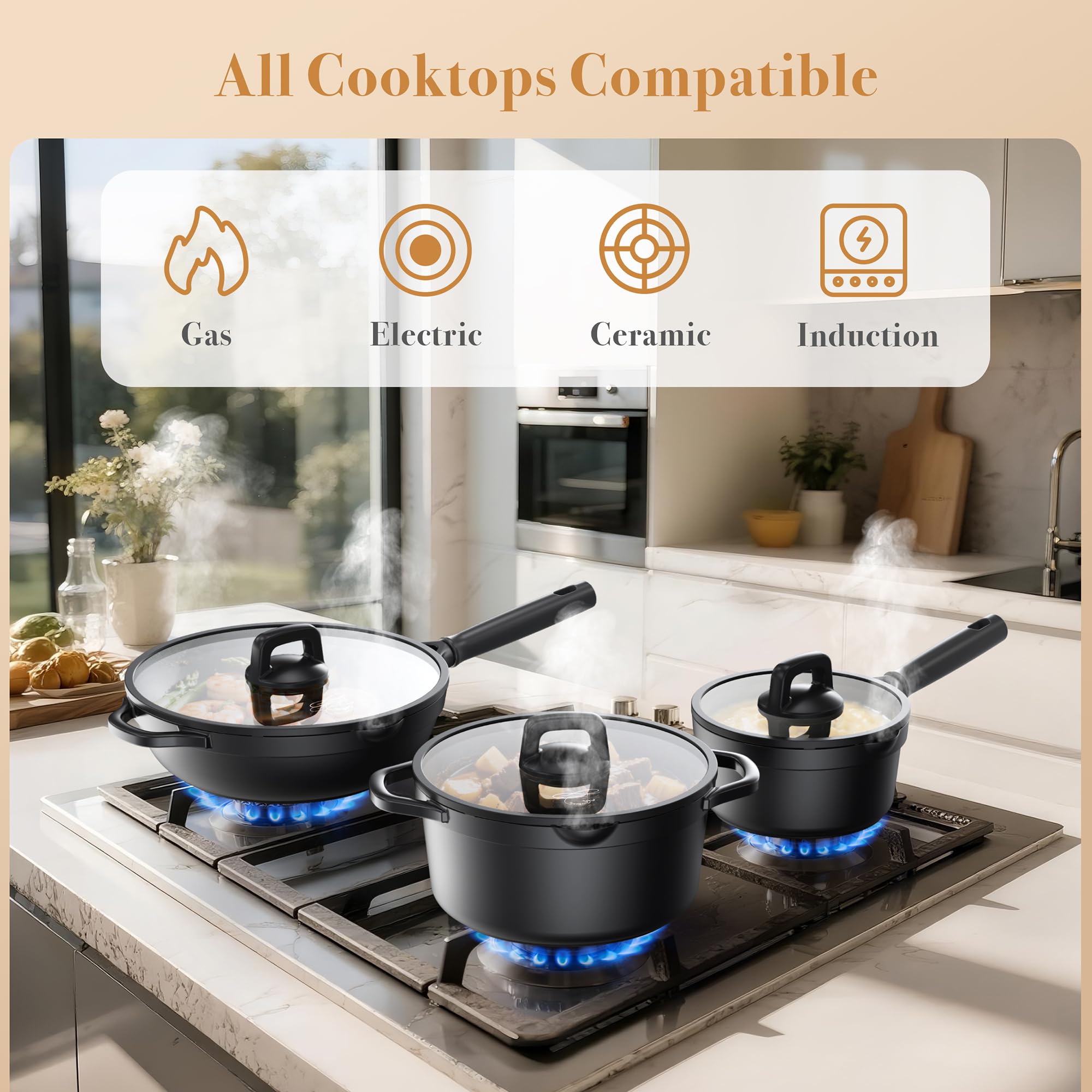 PekGema included utensils and sponges simplify setup and care.