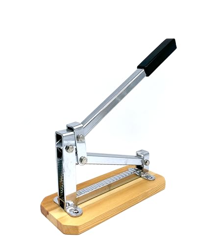 Pelamatic nutcracker highlights durable zinc-plated iron and wood construction.